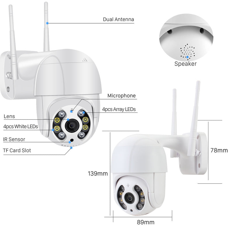 Outdoor WIFI Camera - By Gadgetplug