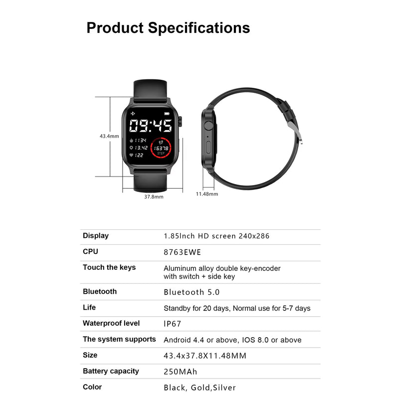 G93 Smartwatch - By Gadgetplug